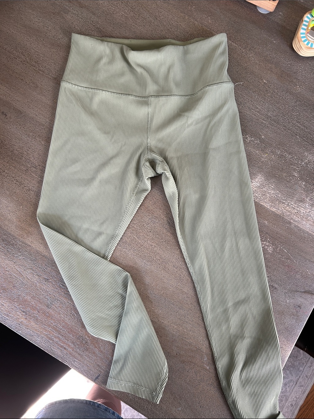 Elation rib tight in Sage Green